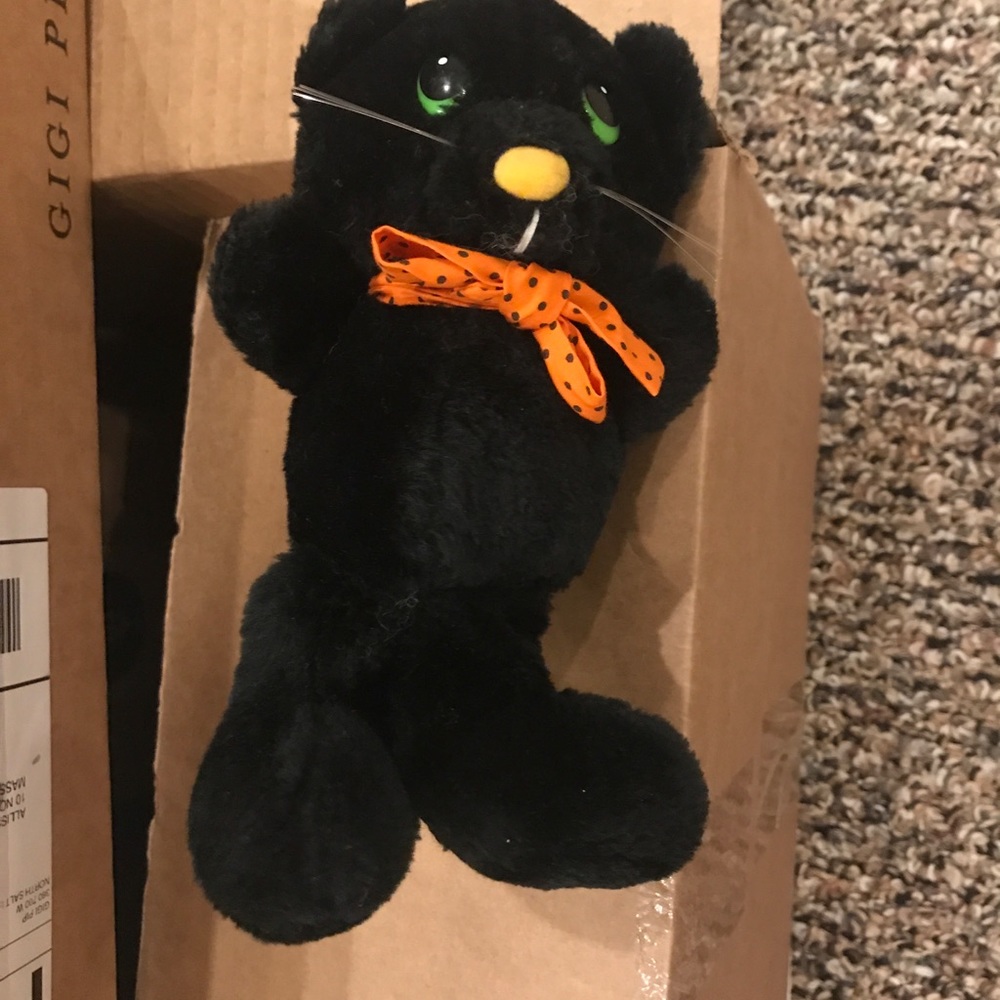Vintage RUSS black cat shadow - Picture 5 of 5